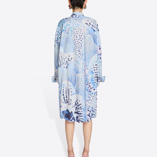 Dries Van Noten Printed shirt dress, view 4