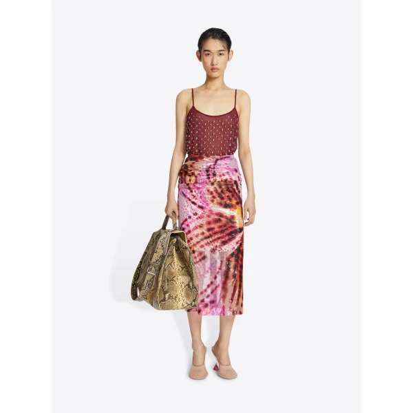 with Giant Orchid print.