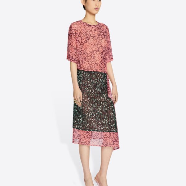 Dries Van Noten Sheer oversized tee Top, view 3