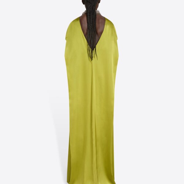 Dries Van Noten Silk floor length dress, view 4