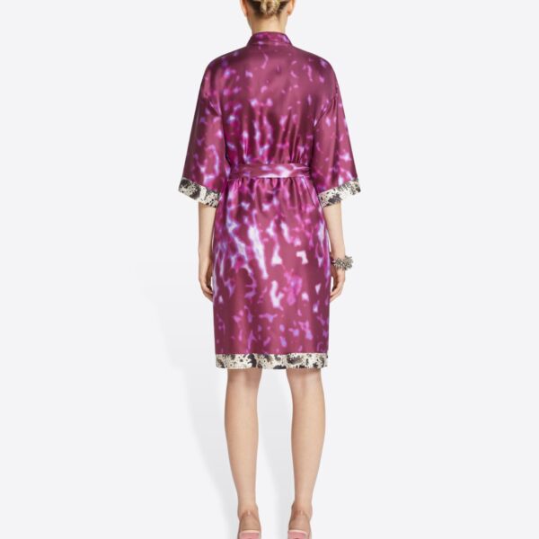 Dries Van Noten Silk shirt dress, view 4