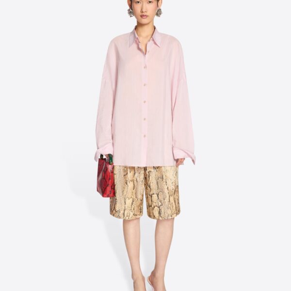 Dries Van Noten Striped cocoon shirt, view 2