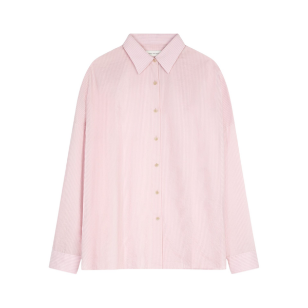 Dries Van Noten Striped cocoon shirt