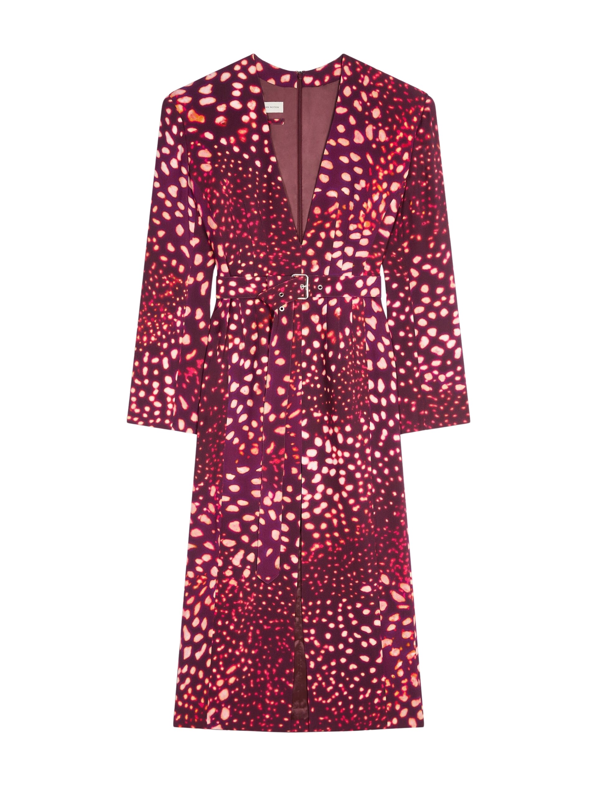 Dries Van Noten Tailored belted dress