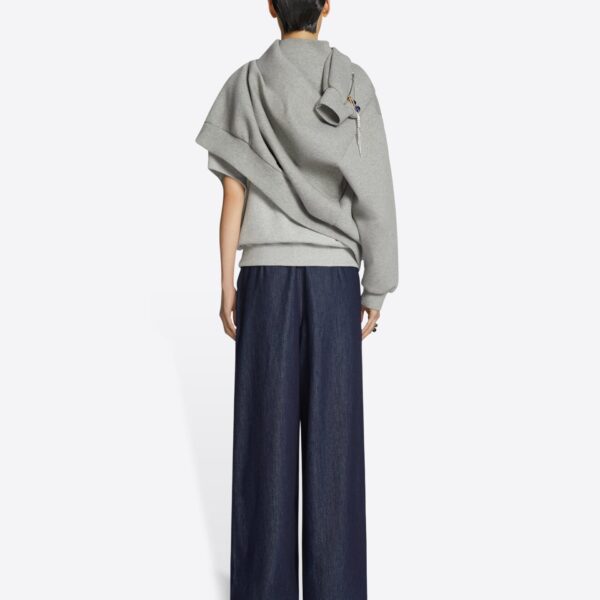 Dries Van Noten Wide pleated jeans, view 4