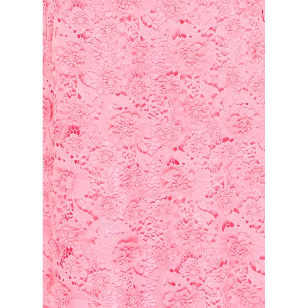 Leo Lin Pink Dresses Premium sleeveless lace maxi dress