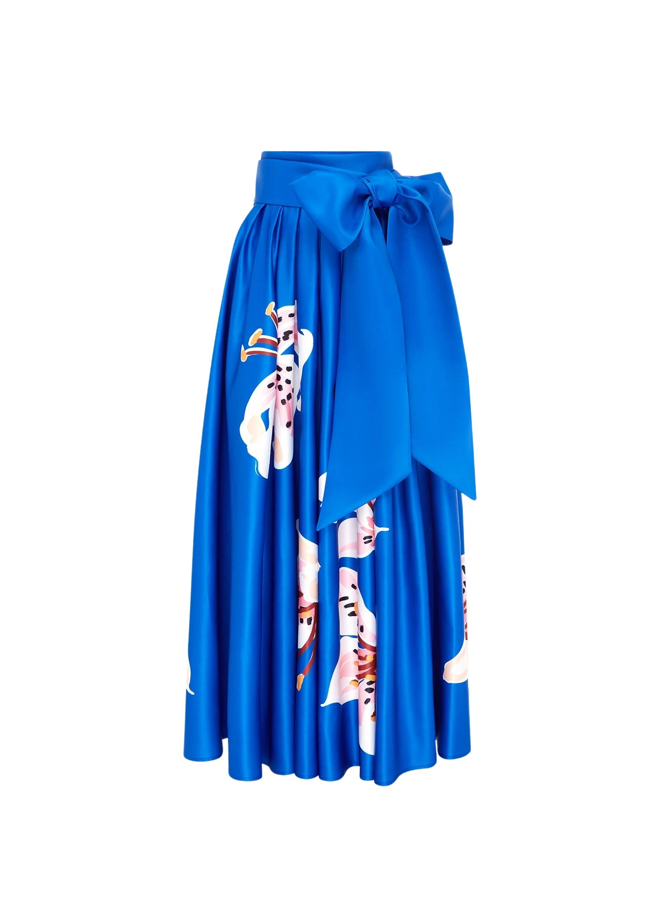 Leo Lin Valerie Maxi Skirt – Structured Blue Tiered Statement Skirt | Luxury Shoes Leo Lin Valerie blue maxi skirt with tiered silhouette and sculptural tailoring — shop designer pieces now at Luxury Shoes