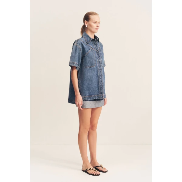 Shona Joy Blue luxury Clothing from  Luxury Handbags Marketplace