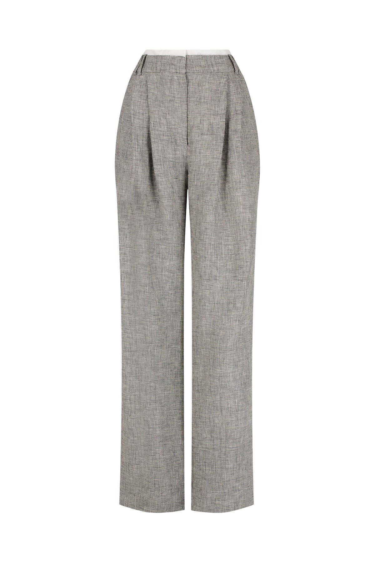 Shona Joy Elliot Double Waist Band Pant – Concrete
