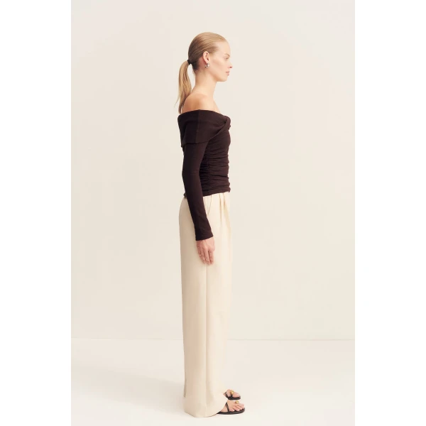 Shona Joy Brown luxury Clothing from  Luxury Handbags Marketplace