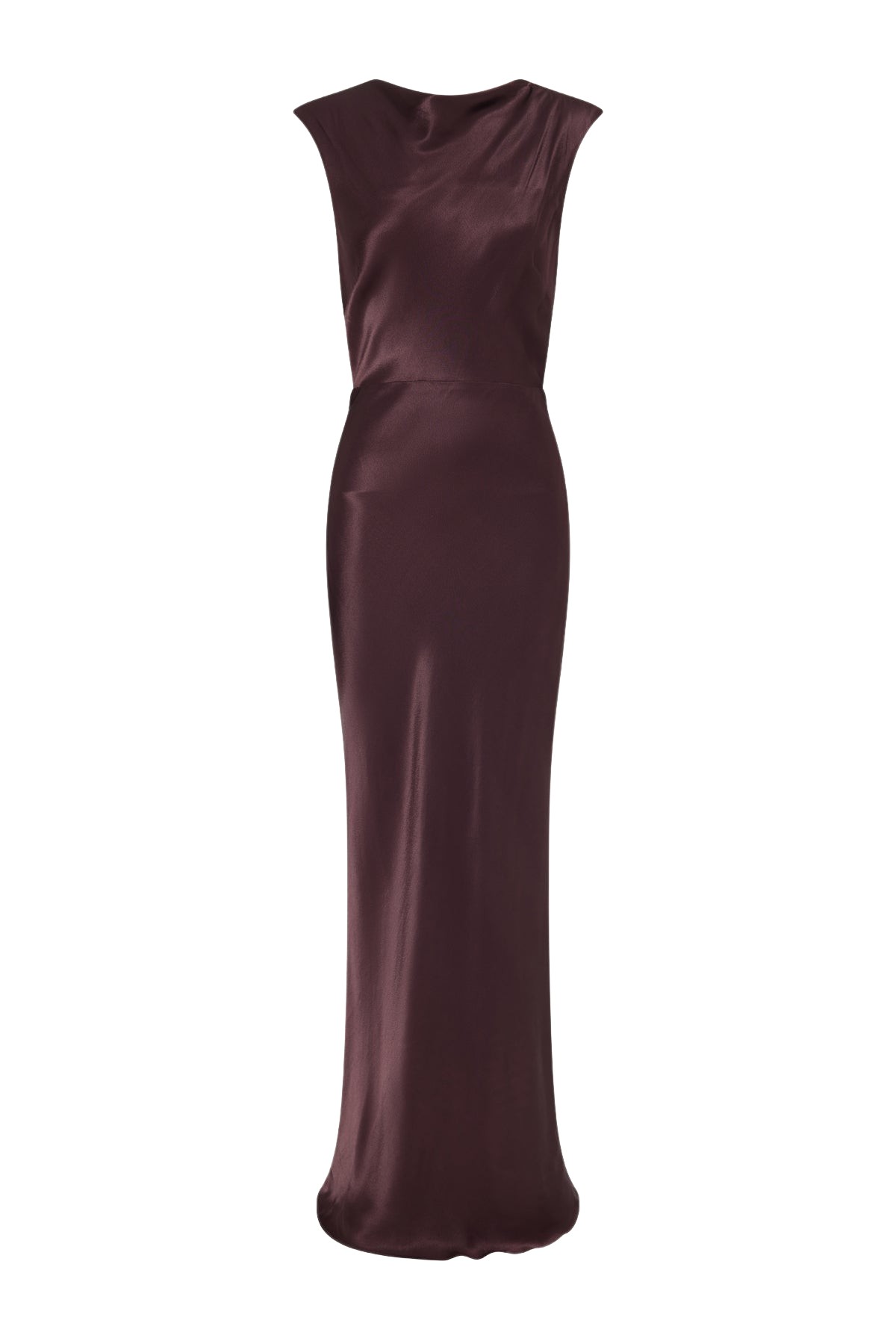 Shona Joy La Lune Cowl Back Maxi Dress – Espresso