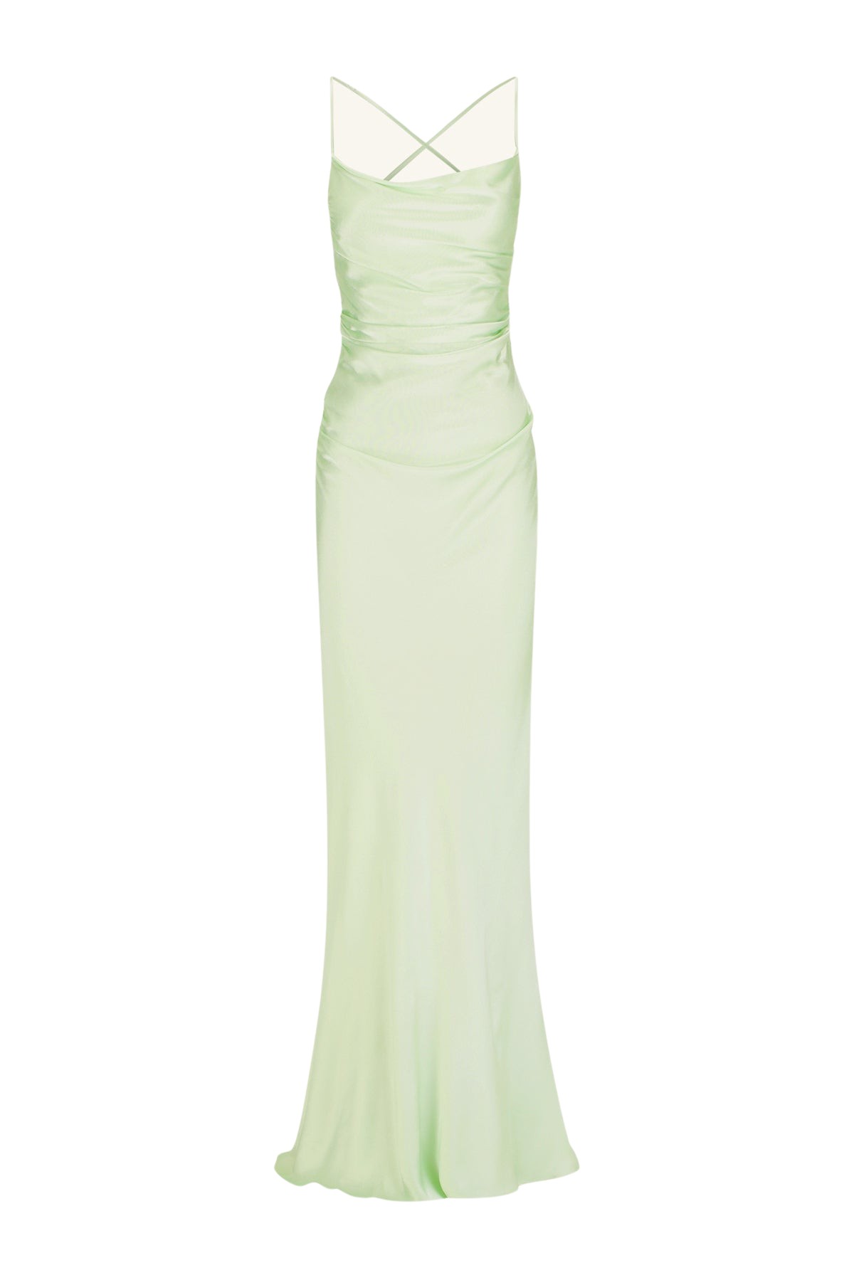 Shona Joy La Lune Lace Back Maxi Dress – Key Lime