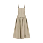 Shona-Joy-Midi-Dress-Elegant-Day-Clothing-2025-coveti-699589_nobg Shona Joy Beige luxury Clothing from Luxury Handbags Marketplace
