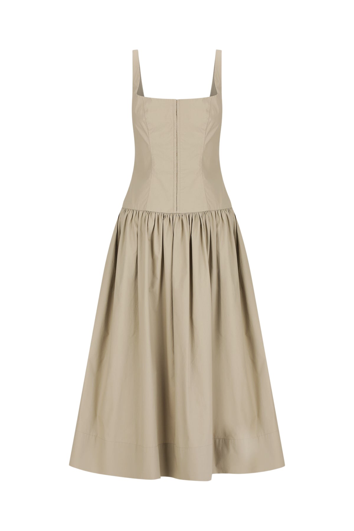 Shona Joy Maiori Square Neck Midi Dress – Laurel Oak
