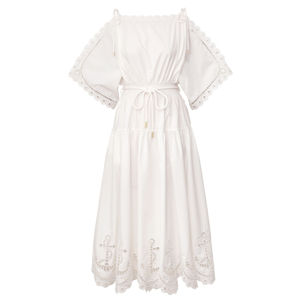 Elevate your elegance in this Zimmermann Clothing  Midi Dress from the 2025 resort wear edit