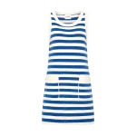 Posse Ari Mini Dress - Blue Stripe – sustainable Dresses in Blue from Australian designer at Luxury Shoes .