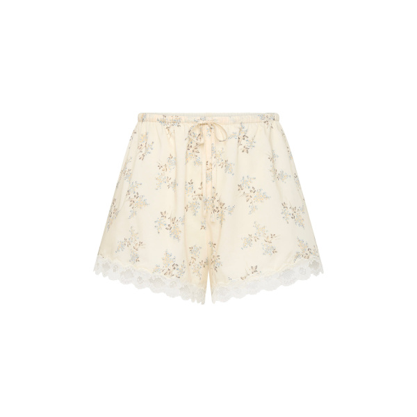 Posse Elodie Short - Blue Blooms – sustainable Shorts in Blue from Australian designer at Luxury Shoes .