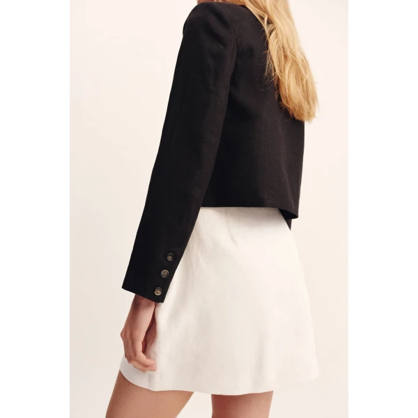 Posse Emma Jacket - Black – sustainable Jackets in Black from Australian designer at Luxury Shoes .