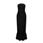 Posse Essie Strapless Dress - Black – sustainable Dresses in Black from Australian designer at Luxury Shoes .