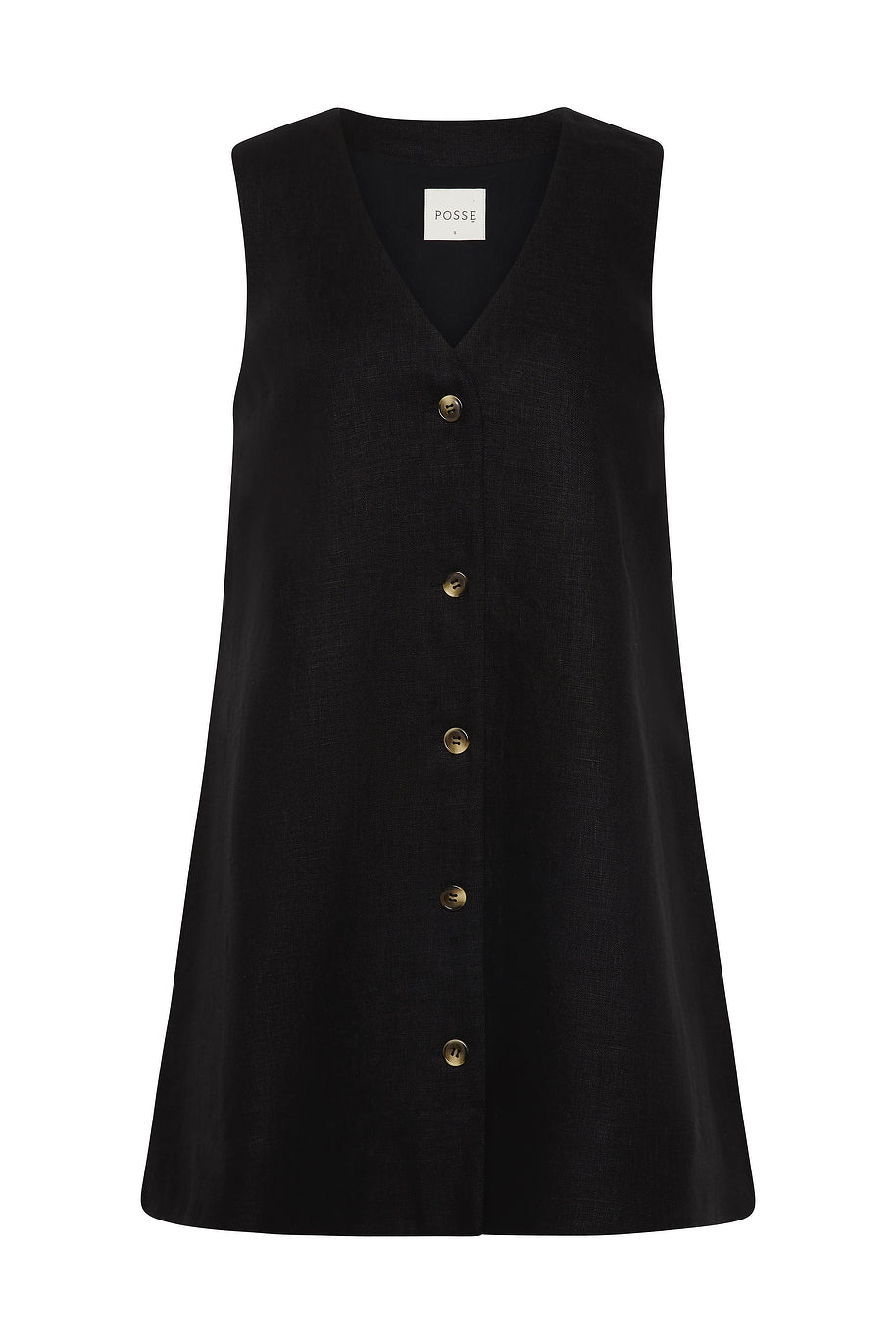 Posse The label Nancy Mini Dress – Black