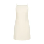 Posse Neve Mini Dress - Cream – sustainable Dresses in Ivory from Australian designer at Luxury Shoes .