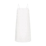 Posse Peggy Mini Dress - Vintage White – sustainable Dresses in White from Australian designer at Luxury Shoes .
