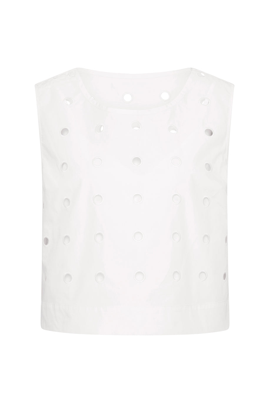 Posse The label Peggy Top – Vintage White