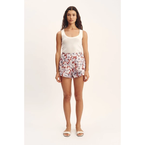 Posse Thea Short - Lily Garden – sustainable Shorts in Multicolour from Australian designer at Luxury Shoes .