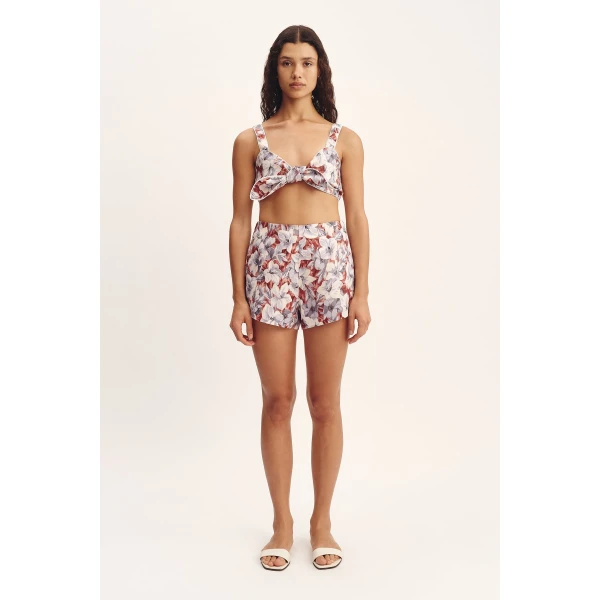 Posse Thea Short - Lily Garden – sustainable Shorts in Multicolour from Australian designer at Luxury Shoes .