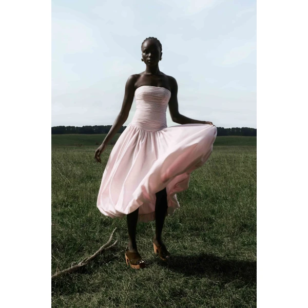 Aje clothing Aus Dresses – structured silhouette with raw femininity from Luxury Shoes 