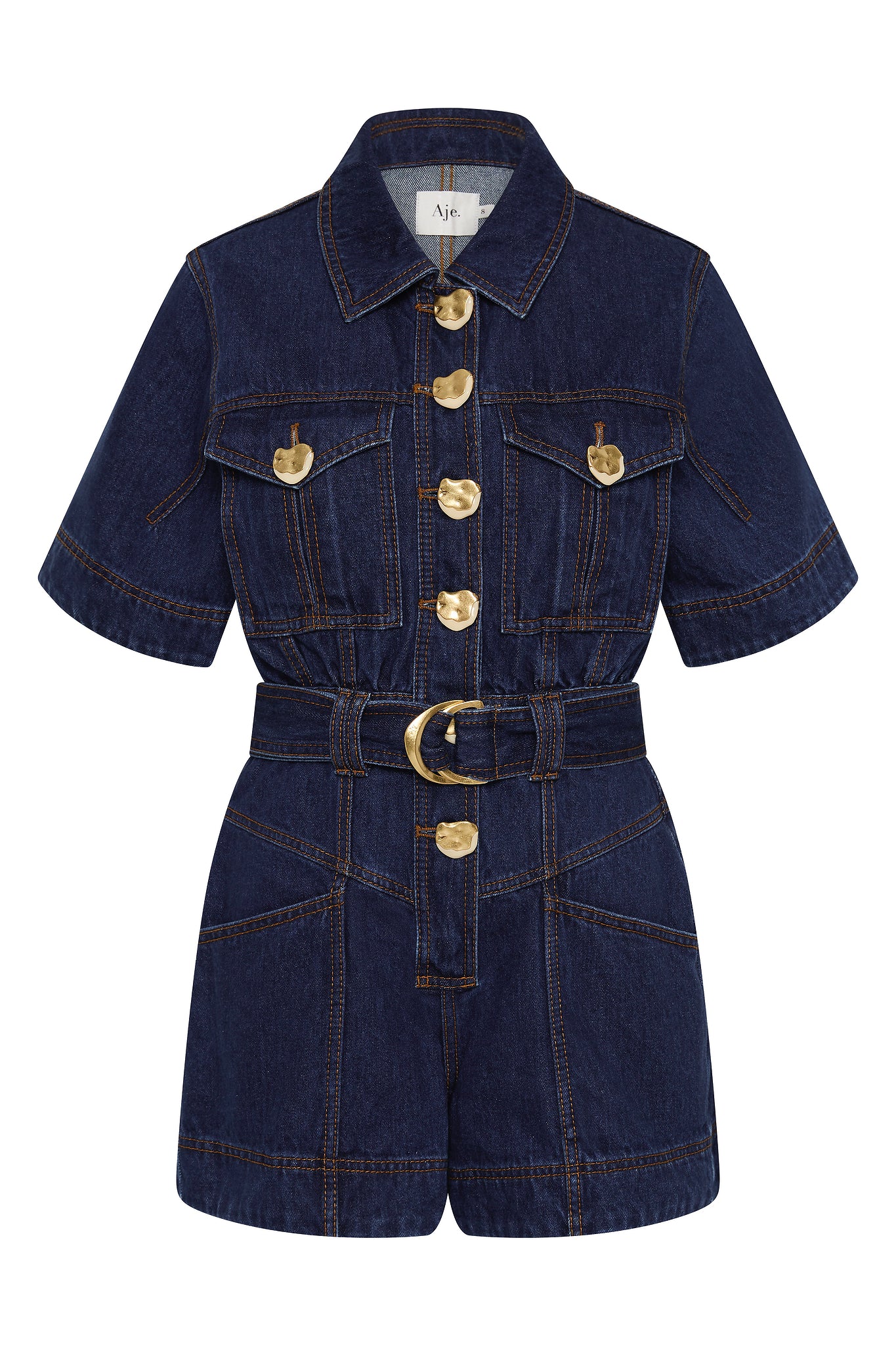 Aje Blue Jumpsuit