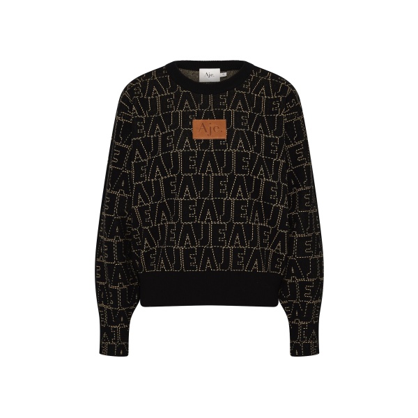 Aje Black Knitwear