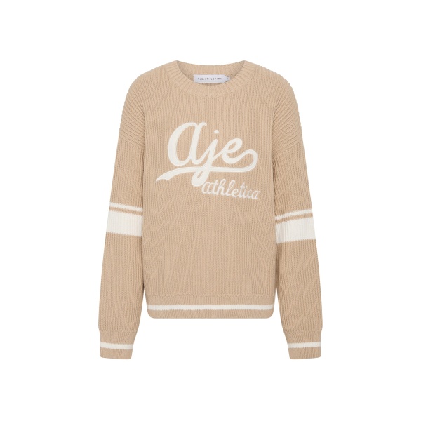 Aje Beige Knitwear