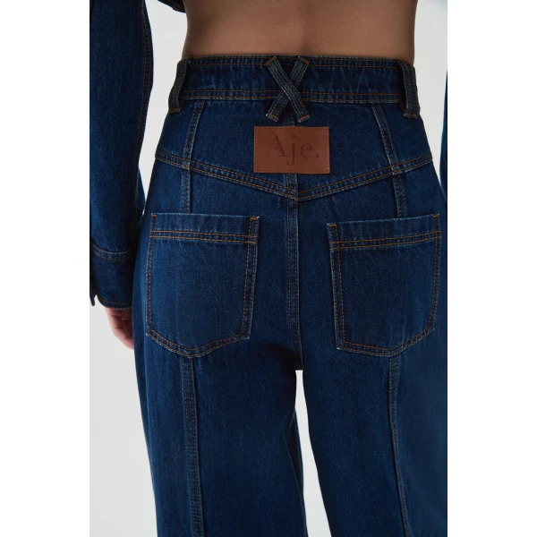 Aje Aus Pants – structured silhouette with raw femininity from Luxury Shoes 