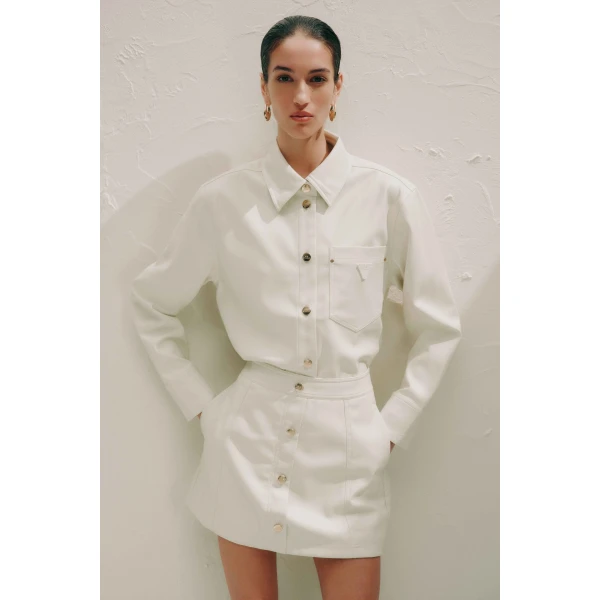 Aje clothing Aus Skirts – structured silhouette with raw femininity from Luxury Shoes 