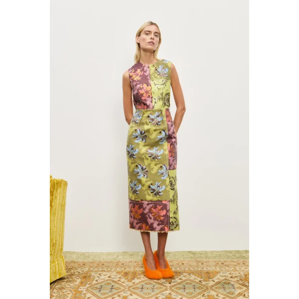 Alemais Contemporary Wardrobe Dress_Sd Montie Shirtdress — designer powerwear from Luxury Shoes 