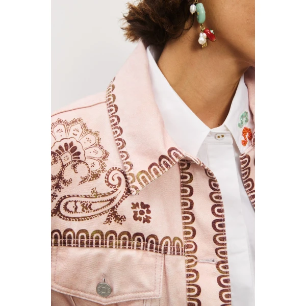 Alemais Contemporary Wardrobe Jacket Akia Denim Jacket — designer powerwear from Luxury Shoes 