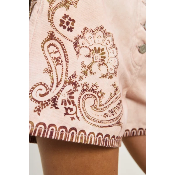 Alemais Contemporary Wardrobe Short Akia Denim Short — designer powerwear from Luxury Shoes 
