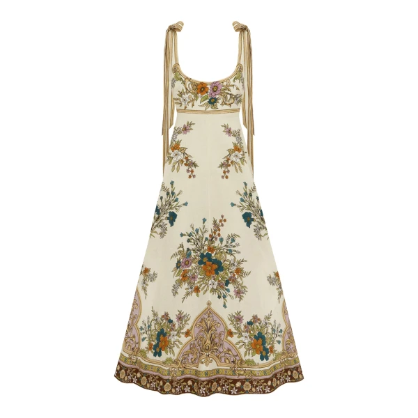 Alemais Contemporary Wardrobe Dress_Midi Antoinette Ballet Sundress — designer powerwear from Luxury Shoes 