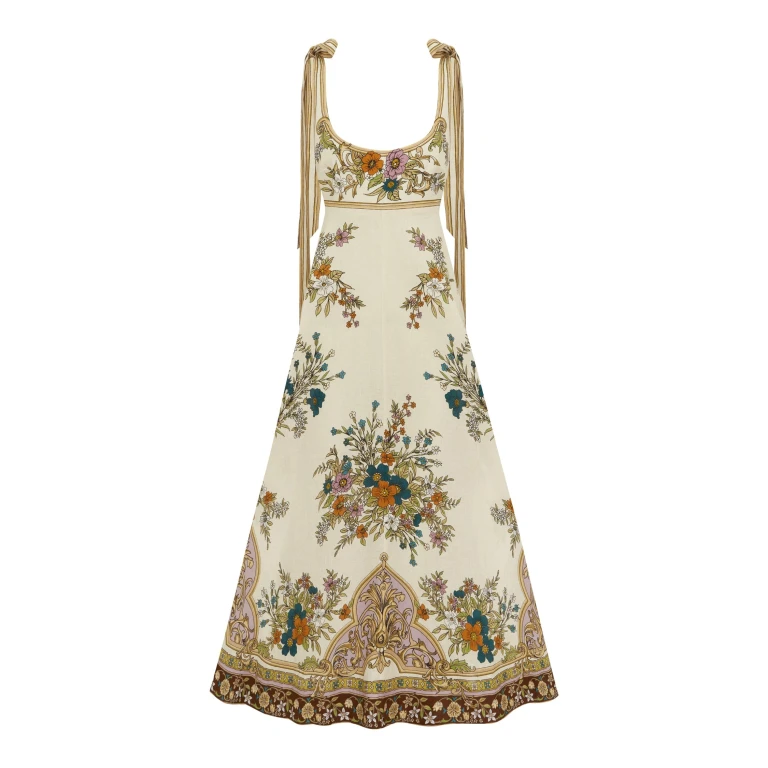 Alemais Contemporary Wardrobe Dress_Midi Antoinette Ballet Sundress — designer powerwear from Luxury Shoes 