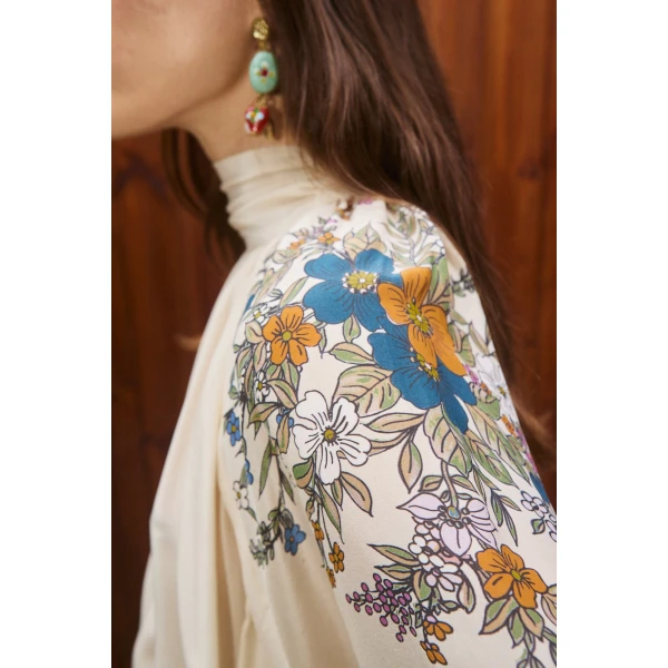 Alemais Contemporary Wardrobe Top Antoinette Blouse — designer powerwear from Luxury Shoes 