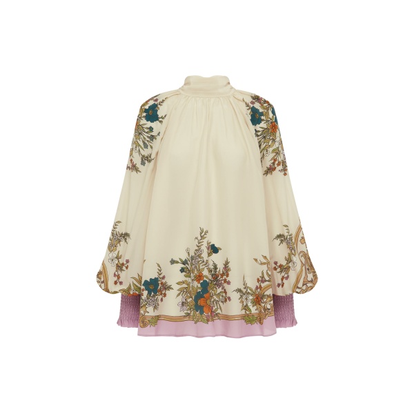 Alemais Contemporary Wardrobe Top Antoinette Blouse — designer powerwear from Luxury Shoes 