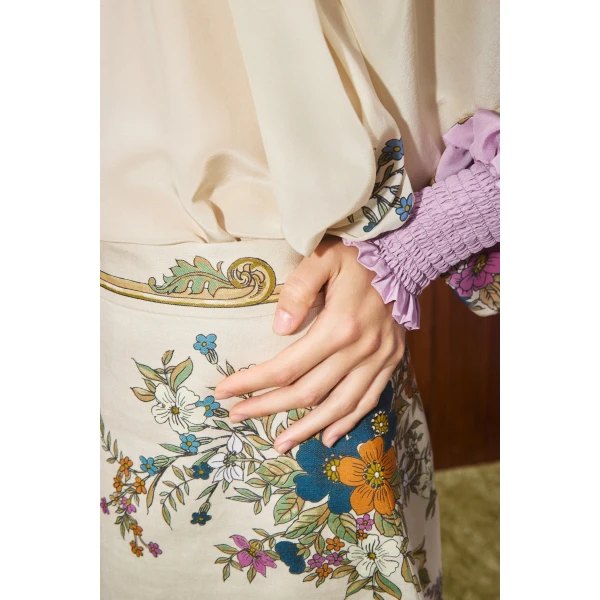 Alemais Contemporary Wardrobe Top Antoinette Blouse — designer powerwear from Luxury Shoes 