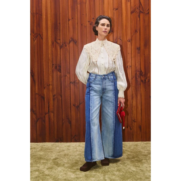 Alemais Contemporary Wardrobe Shirt Apollonia Blouse — designer powerwear from Luxury Shoes 