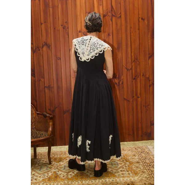 Alemais Contemporary Wardrobe Dress_Midi Apollonia Midi Dress — designer powerwear from Luxury Shoes 
