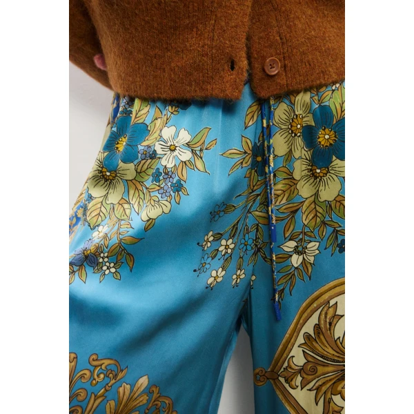 Alemais Contemporary Wardrobe Pant Cassie Silk Pant — designer powerwear from Luxury Shoes 