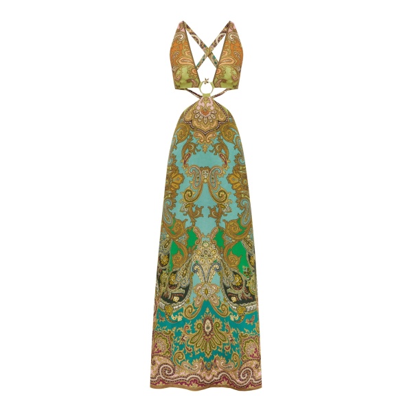 Alemais Contemporary Wardrobe Dress_Midi Clemenza Cut Out Midi Dress — designer powerwear from Luxury Shoes 