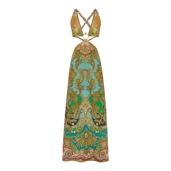 Alemais Contemporary Wardrobe Dress_Midi Clemenza Cut Out Midi Dress — designer powerwear from Luxury Shoes 