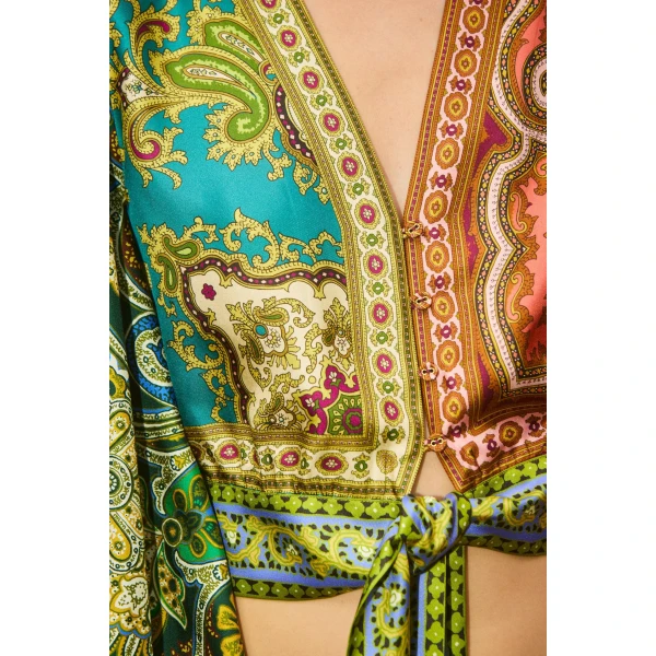 Alemais Contemporary Wardrobe Dress_Sd Montie Shirtdress — designer powerwear from Luxury Shoes 