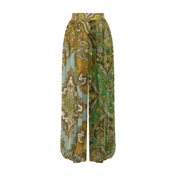 Alemais Contemporary Wardrobe Pant Clemenza Spliced Genie Pant — designer powerwear from Luxury Shoes 